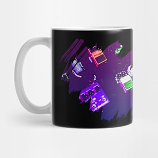 Shoegaze Guitar Dream Pop Pedalboard Mug